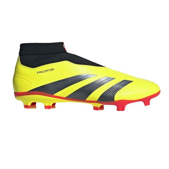 Adidas Unisex Adult Predator League Slip-on Football Firm Ground Boots / Yellow/